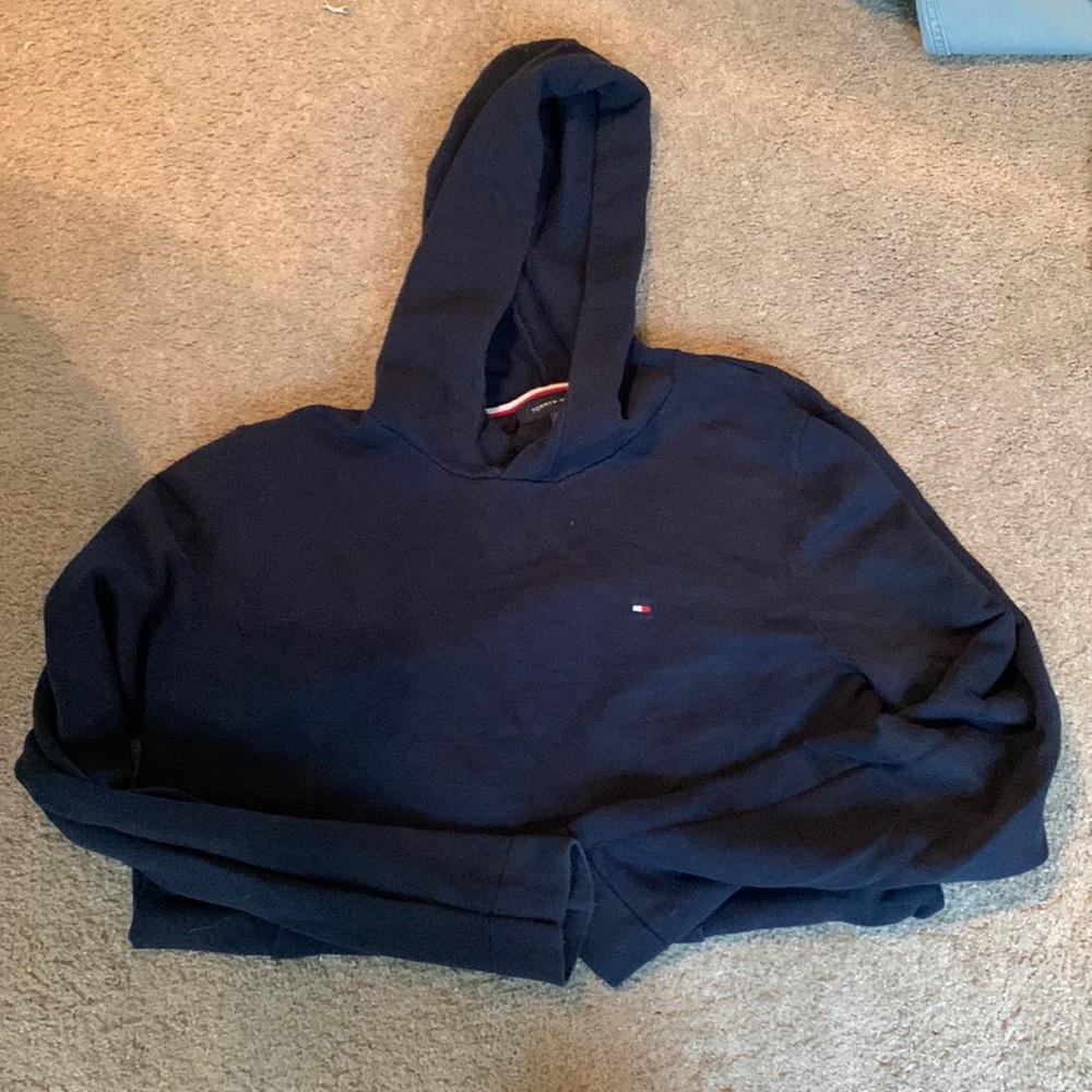 Blue Tommy Hilfiger Sweatshirt Size Medium